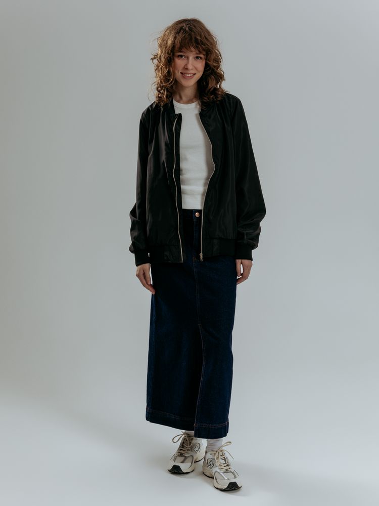 Бомбер Wigton, черный — изображение 10