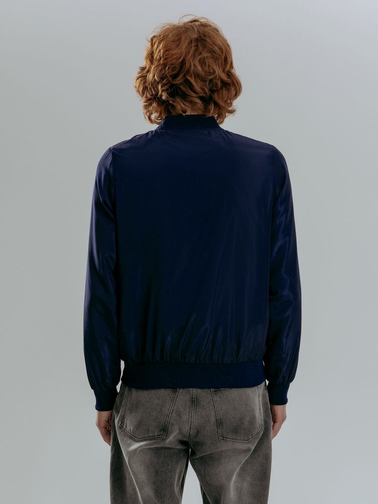 Бомбер Wigton, темно-синий — изображение 12
