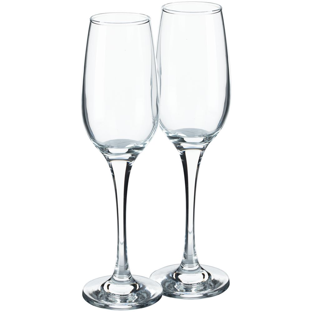 Набор из 2 бокалов для шампанского Amber — изображение 2