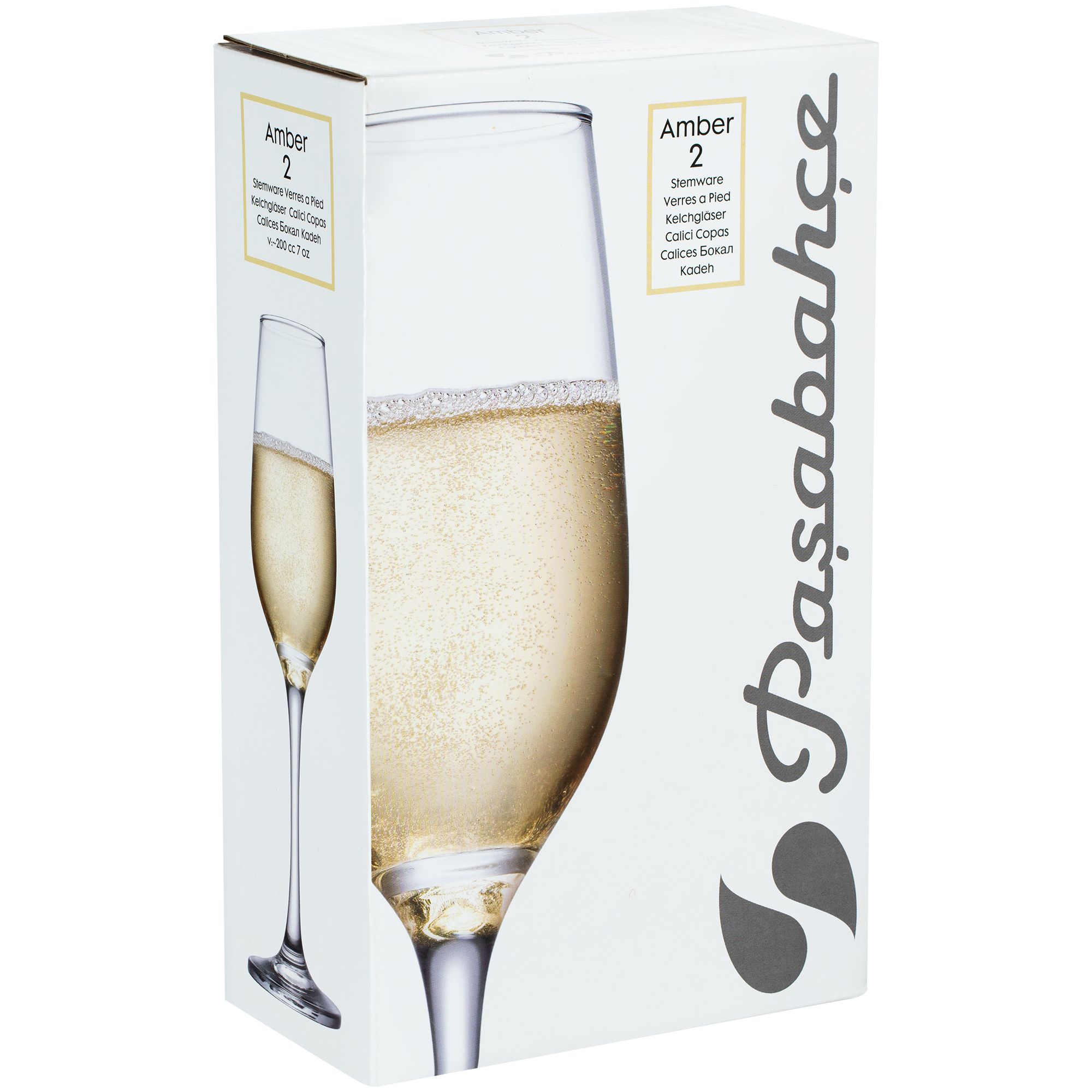 Набор из 2 бокалов для шампанского Amber — изображение 5