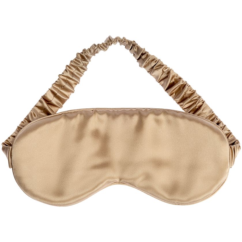 Маска для сна Essential, бежевая — изображение 2