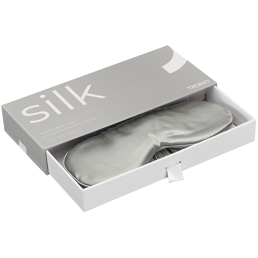 Маска для сна Essential, светло-серая — изображение 3
