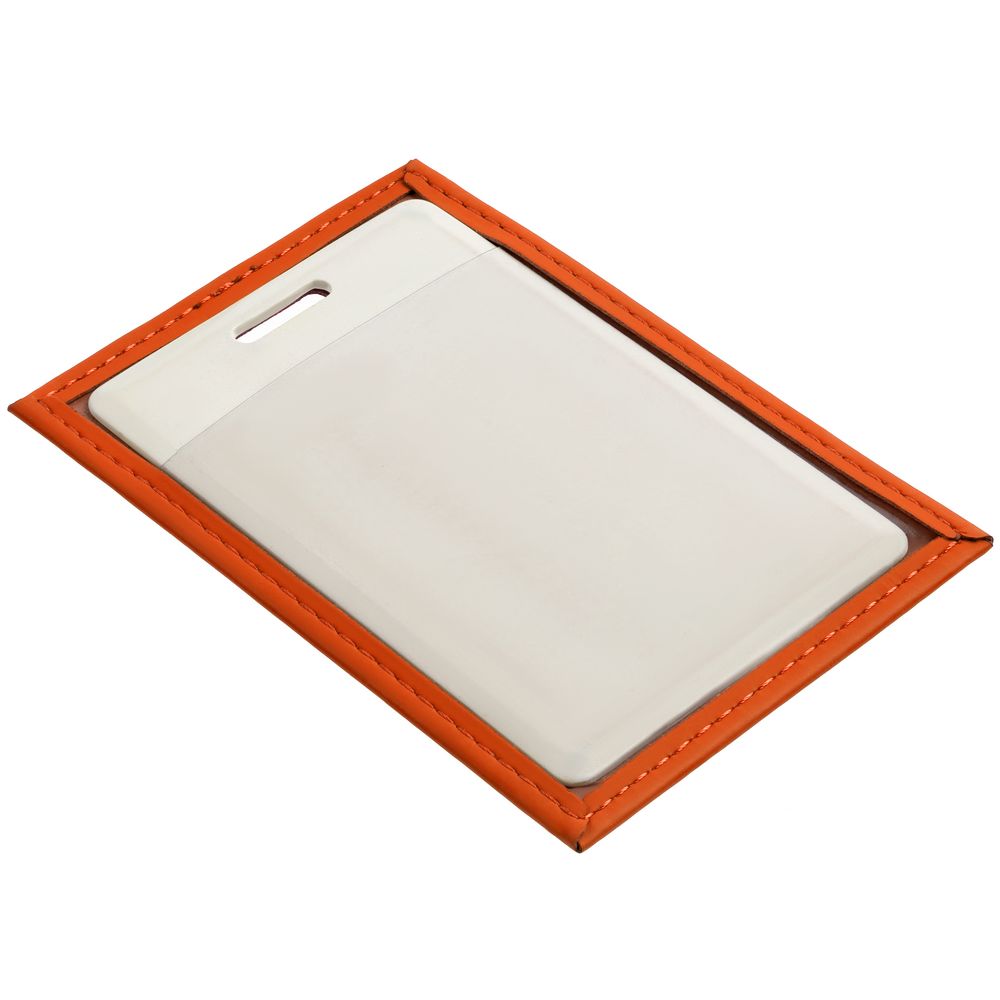 Чехол для пропуска Shall, оранжевый — изображение 4