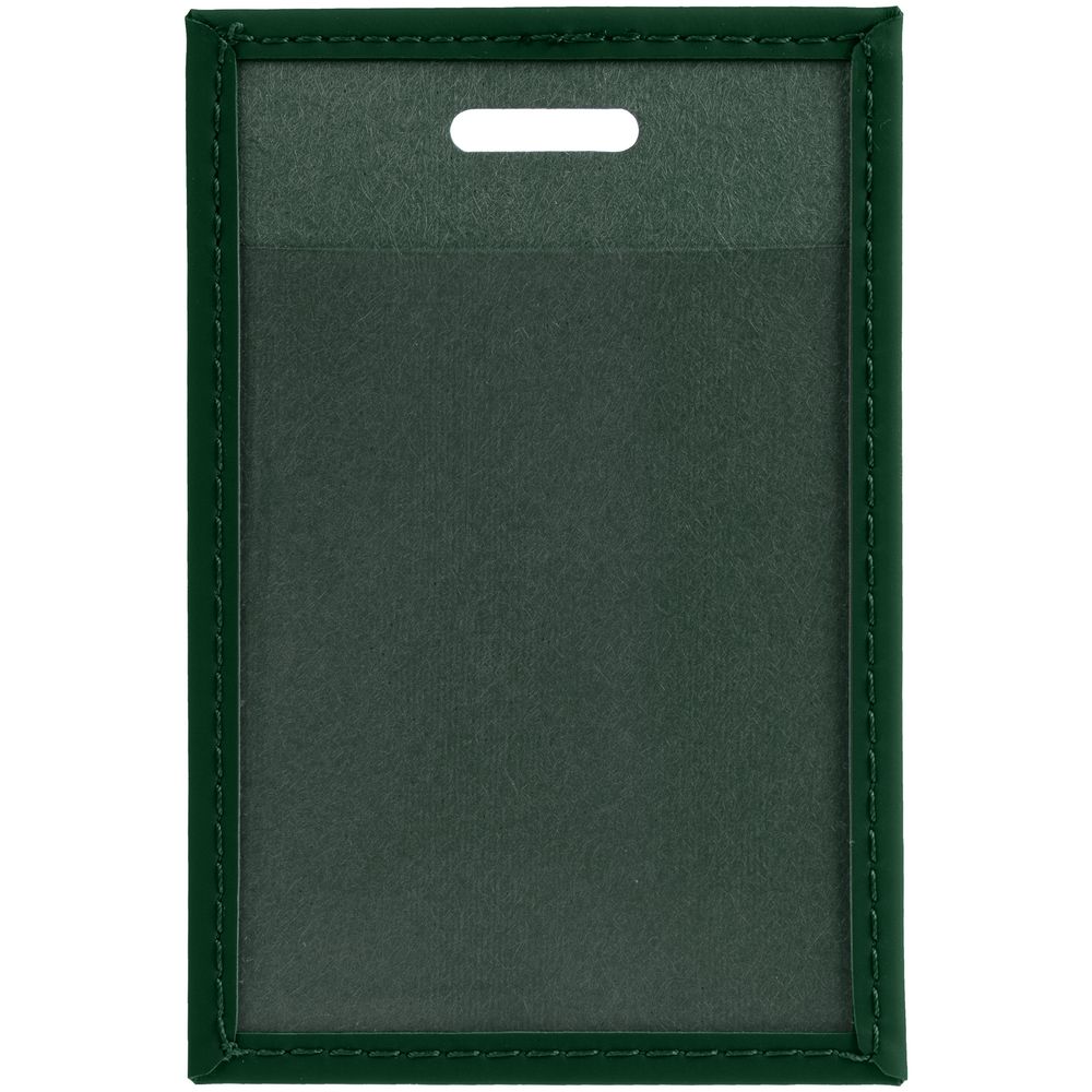 Чехол для пропуска Shall, зеленый — изображение 3