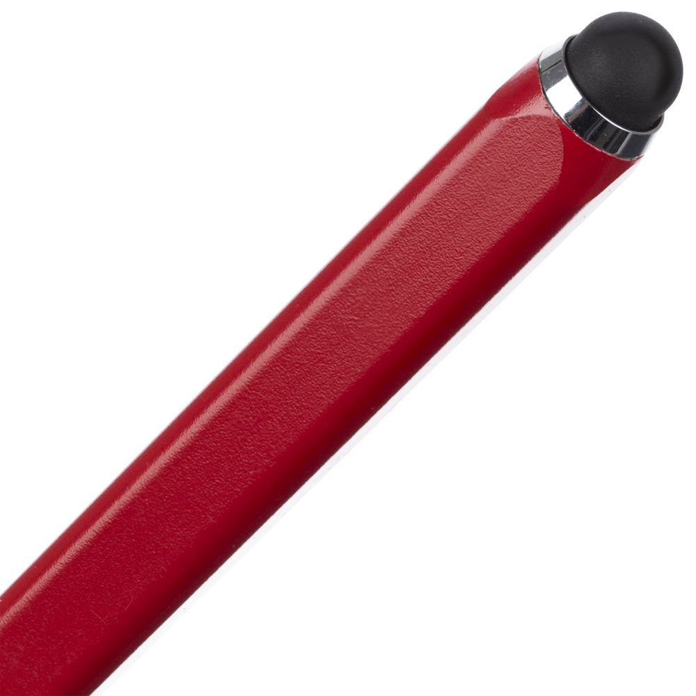 Вечный карандаш Quarta со стилусом и уровнем, красный — изображение 6