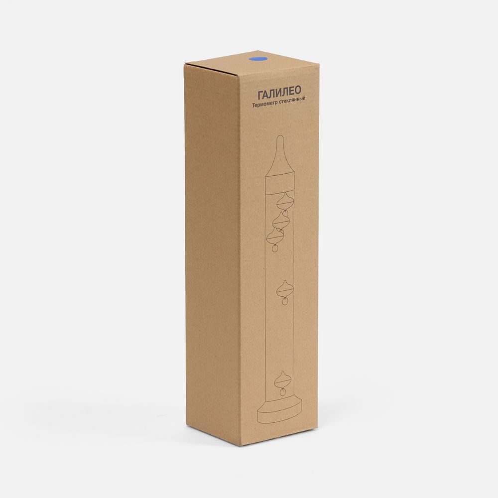 Термометр стеклянный «Галилео», голубой — изображение 7
