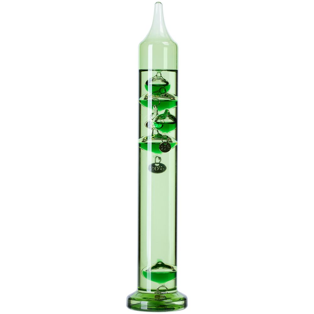 Термометр стеклянный «Галилео», зеленый — изображение 3