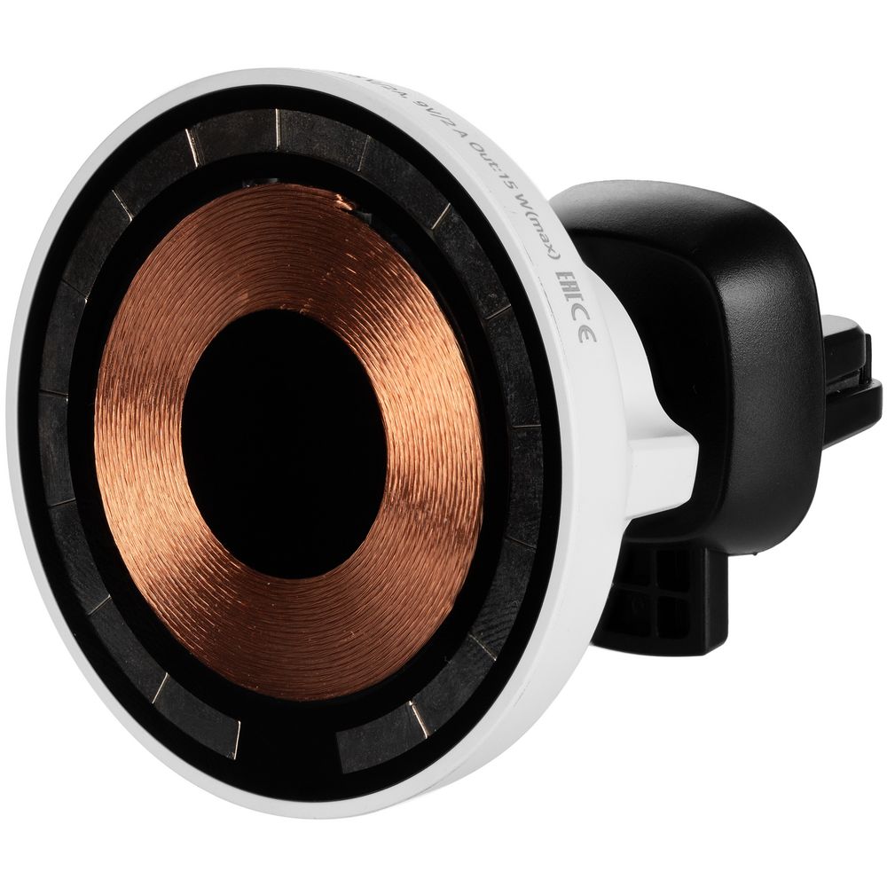 Держатель для смартфона Cooper Auto Wireless с беспроводной зарядкой, белый — изображение 3