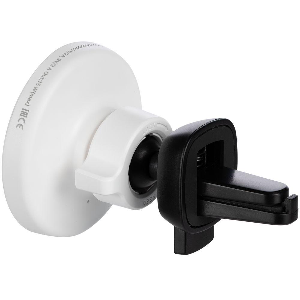 Держатель для смартфона Cooper Auto Wireless с беспроводной зарядкой, белый — изображение 5