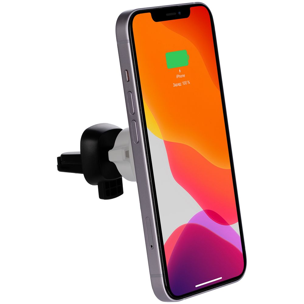 Держатель для смартфона Cooper Auto Wireless с беспроводной зарядкой, белый — изображение 7