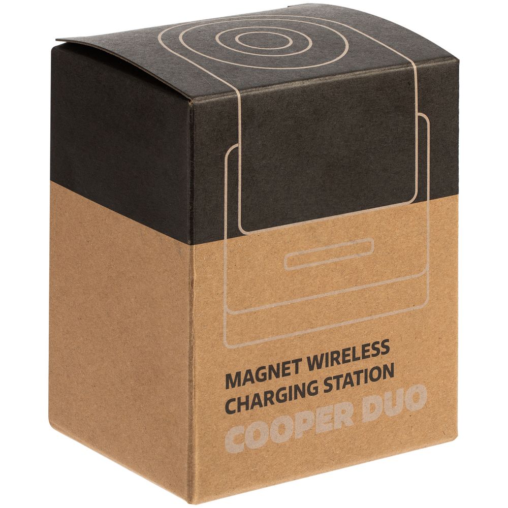 Зарядная станция с подсветкой Cooper Duo, черная — изображение 14