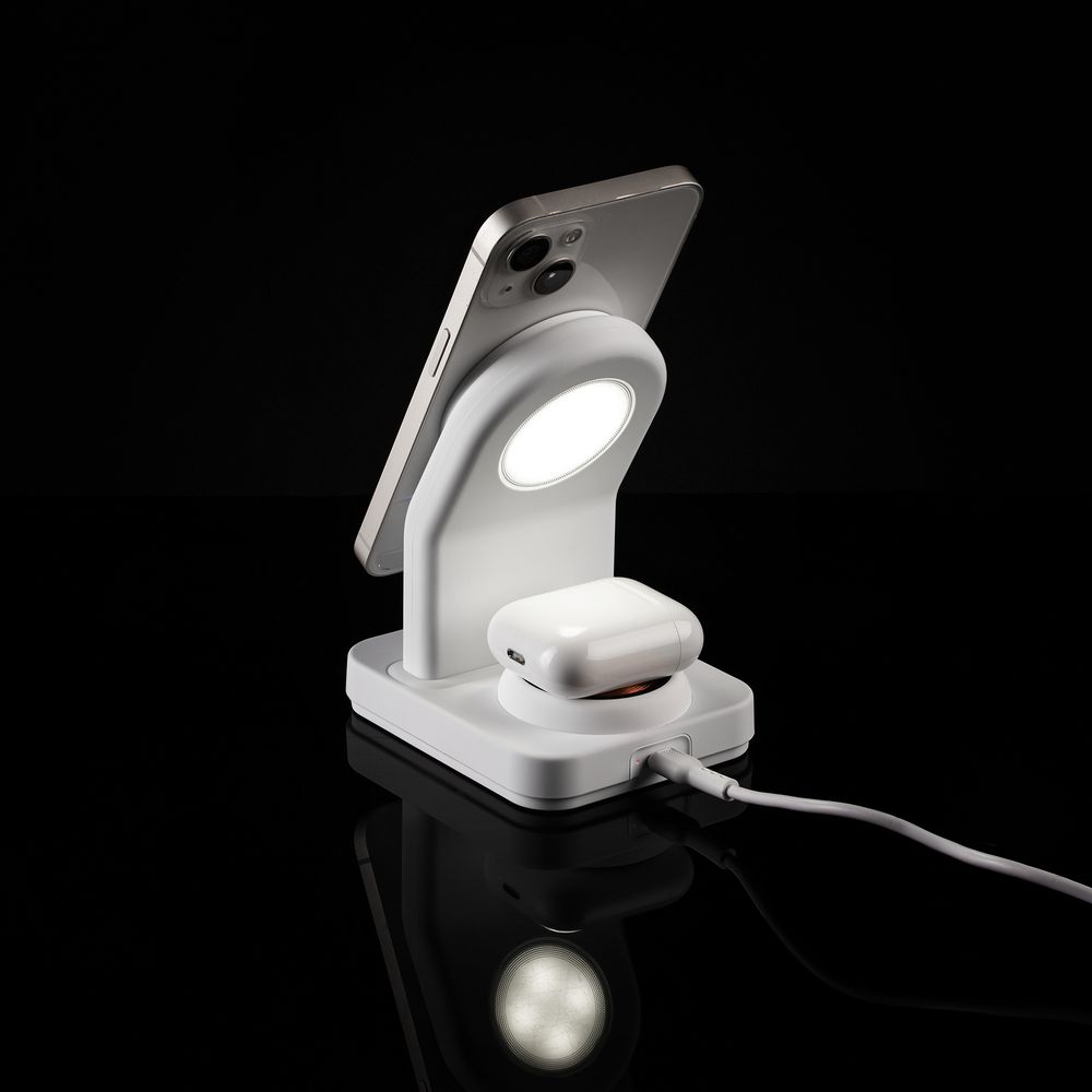 Зарядная станция с подсветкой Cooper Duo, белая — изображение 11