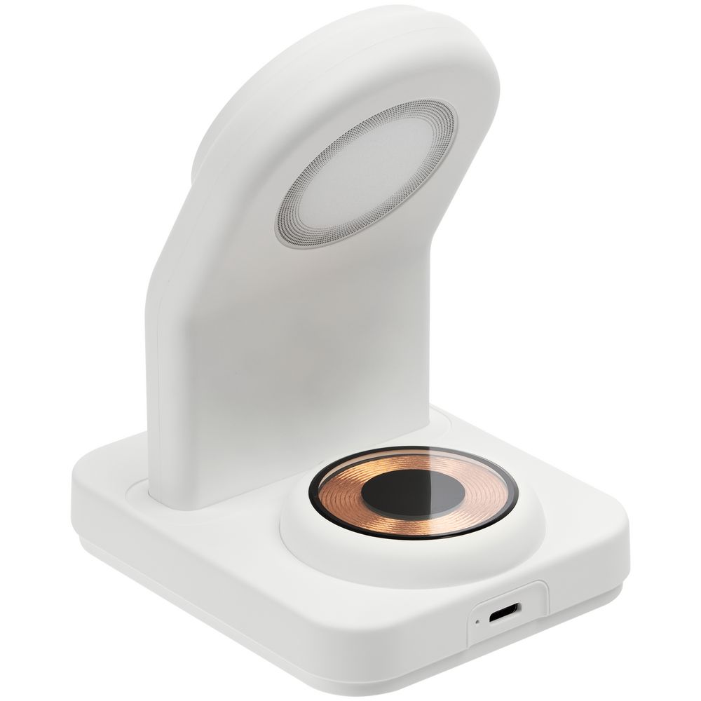 Зарядная станция с подсветкой Cooper Duo, белая — изображение 4