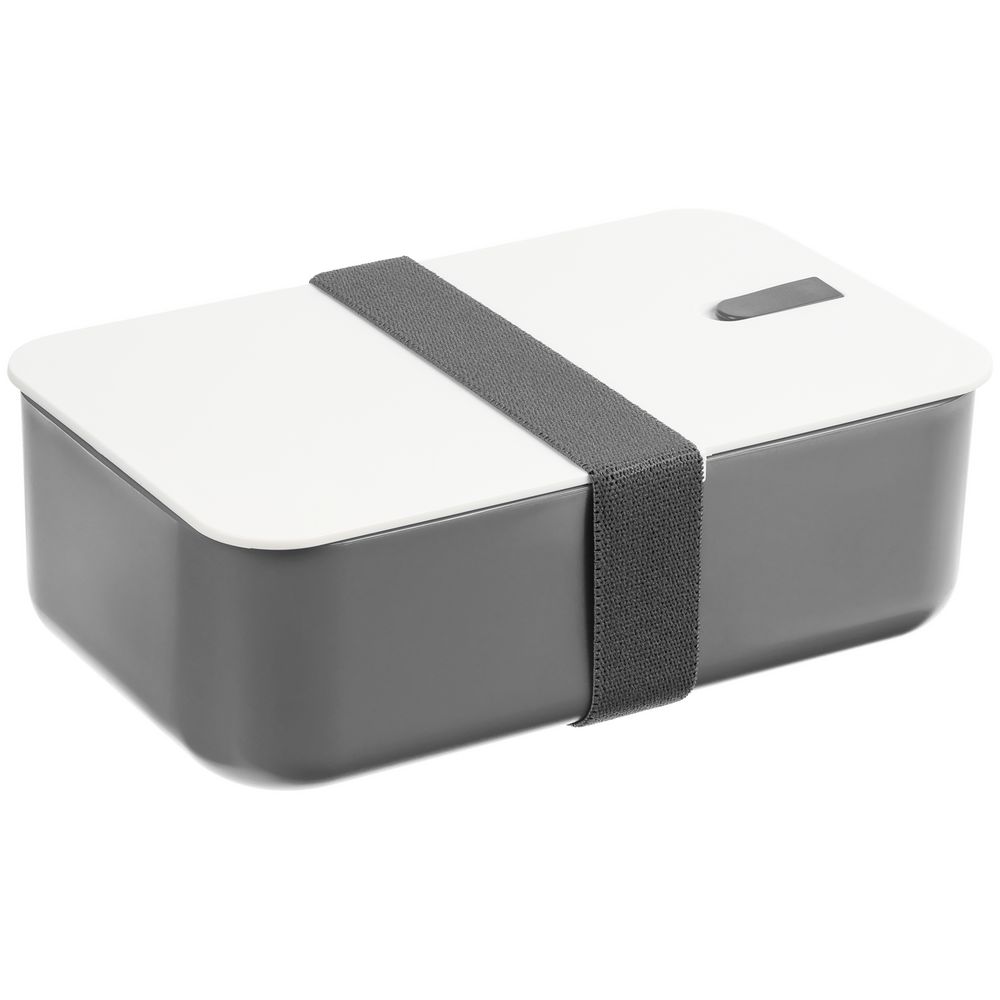 Ланчбокс Lunch Hour, белый с серым — изображение 2