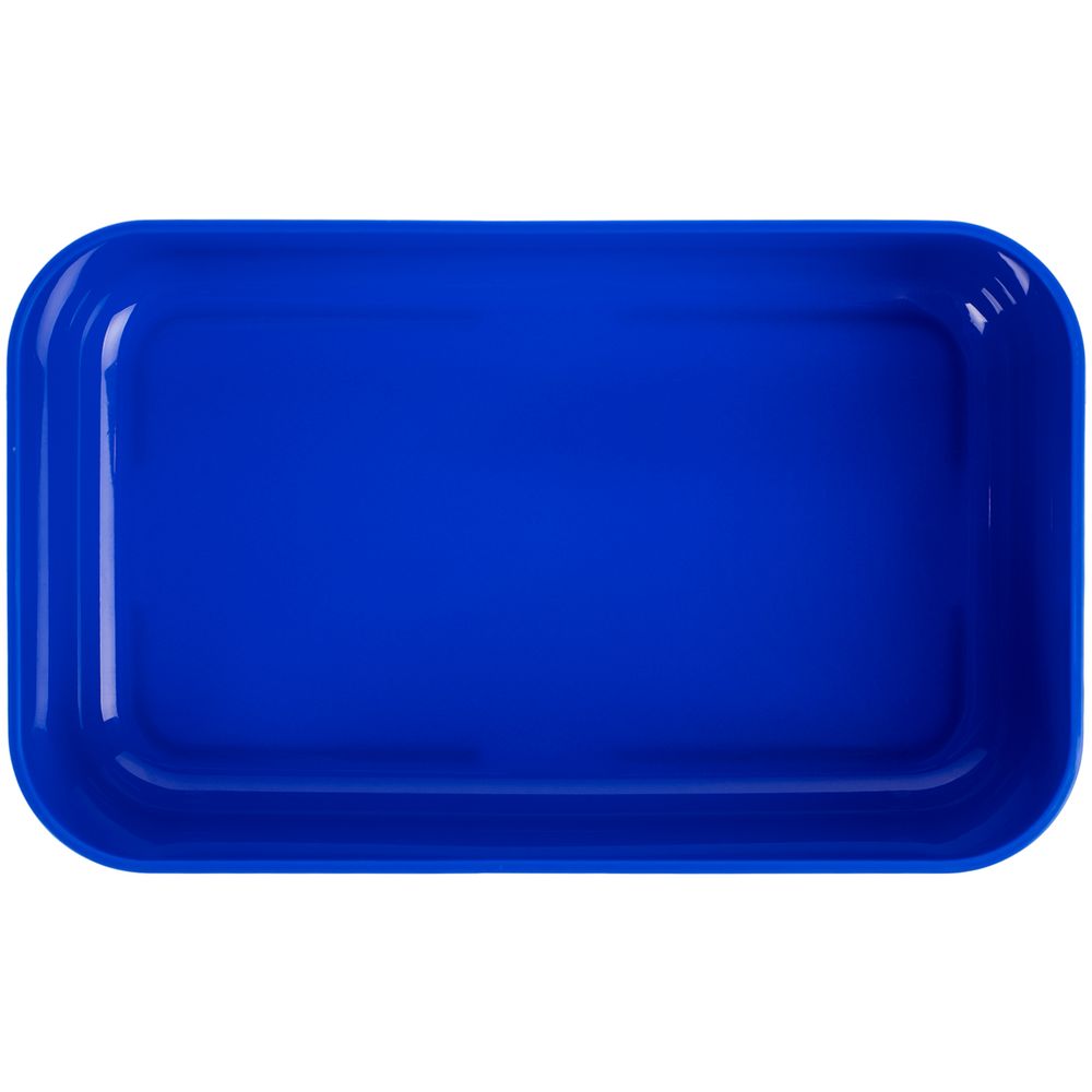 Ланчбокс Lunch Hour, белый с синим — изображение 6