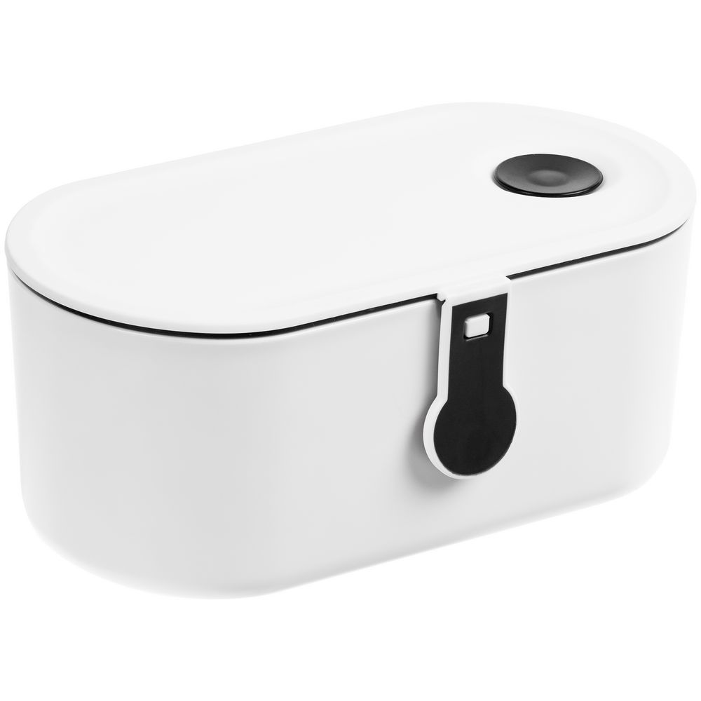 Ланчбокс Lunch Break, белый с черным — изображение 2