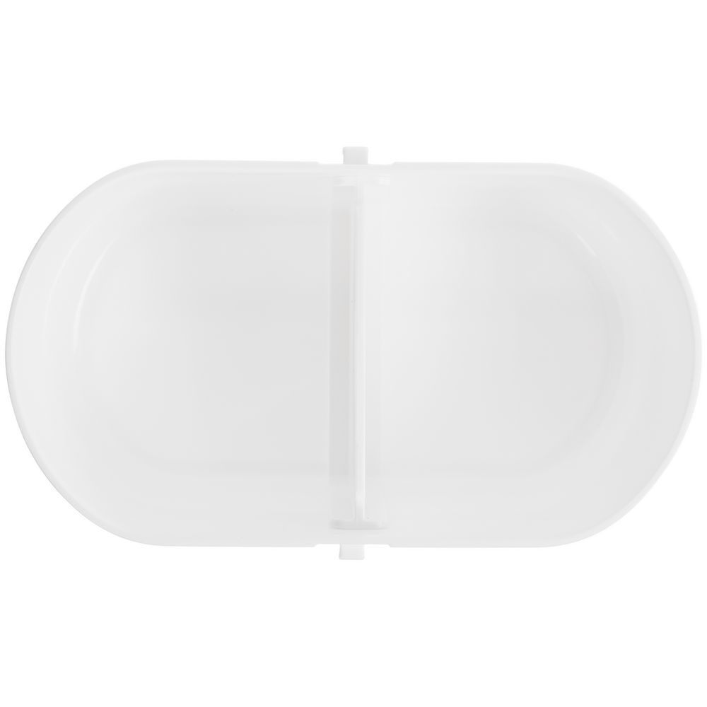 Ланчбокс Lunch Break, белый с черным — изображение 5