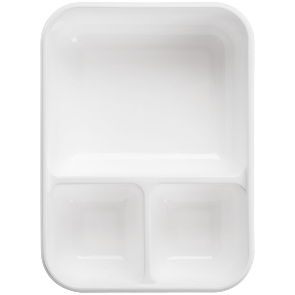 Ланчбокс Cibus с аккумулятором холода, белый с черным — изображение 5