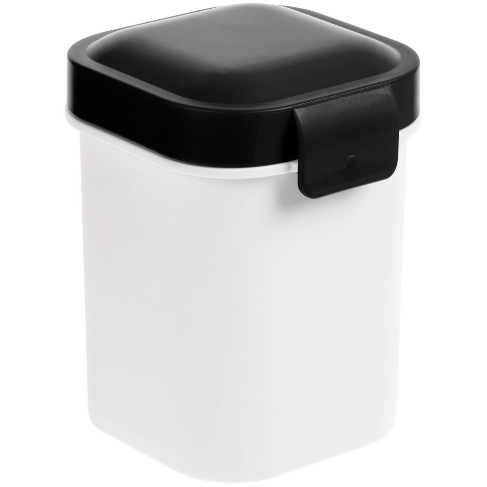 Ланчбокс для снеков Lunch Crunch, белый с черным — изображение 2