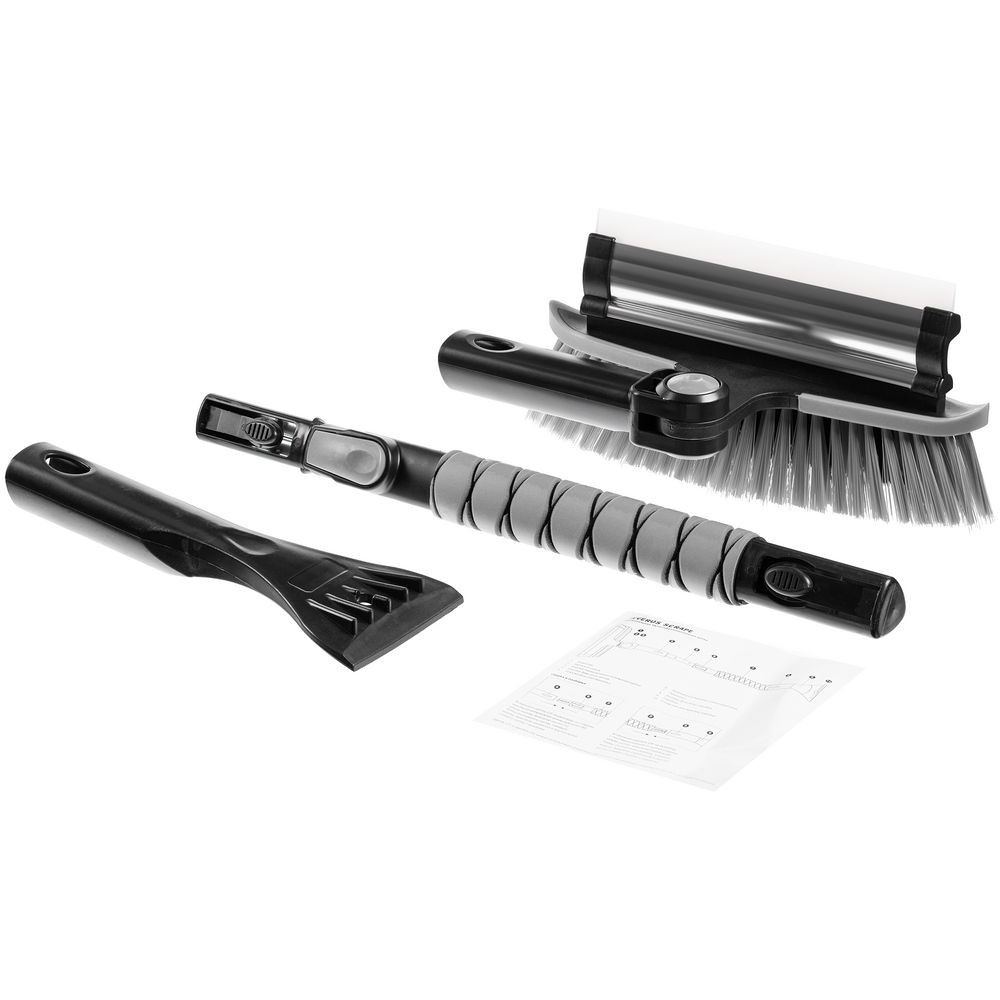 Автомобильная мультифункциональная щетка Severus Scrape, серая — изображение 6