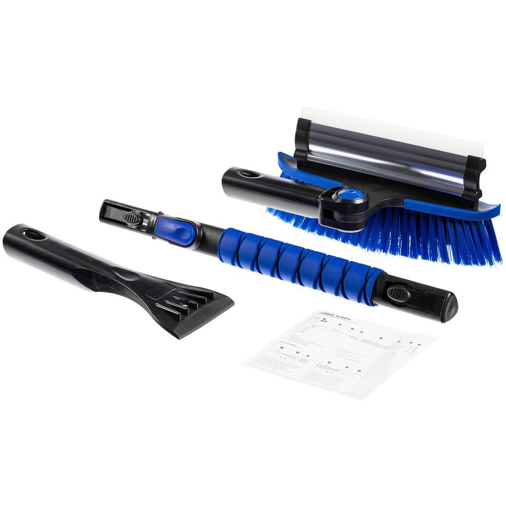 Автомобильная мультифункциональная щетка Severus Scrape, синяя — изображение 6