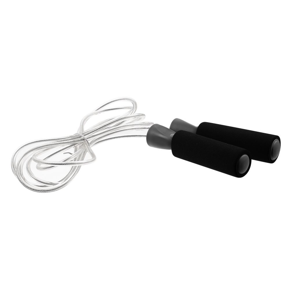 Скакалка скоростная Arriba, черная с серым — изображение 2