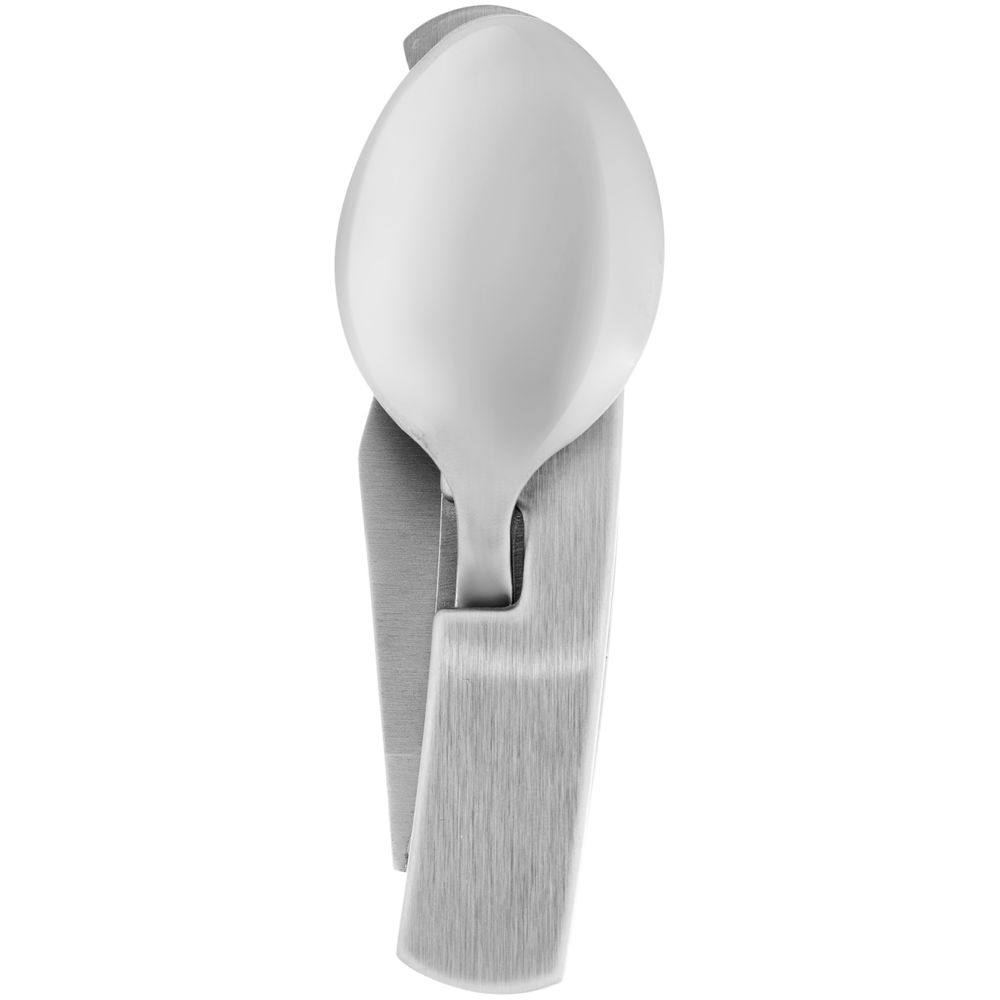 Походный складной столовый прибор Campsite Fold, стальной — изображение 4