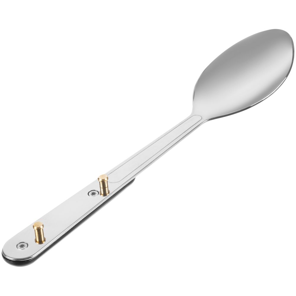 Набор походных столовых приборов Campsite, черный — изображение 4