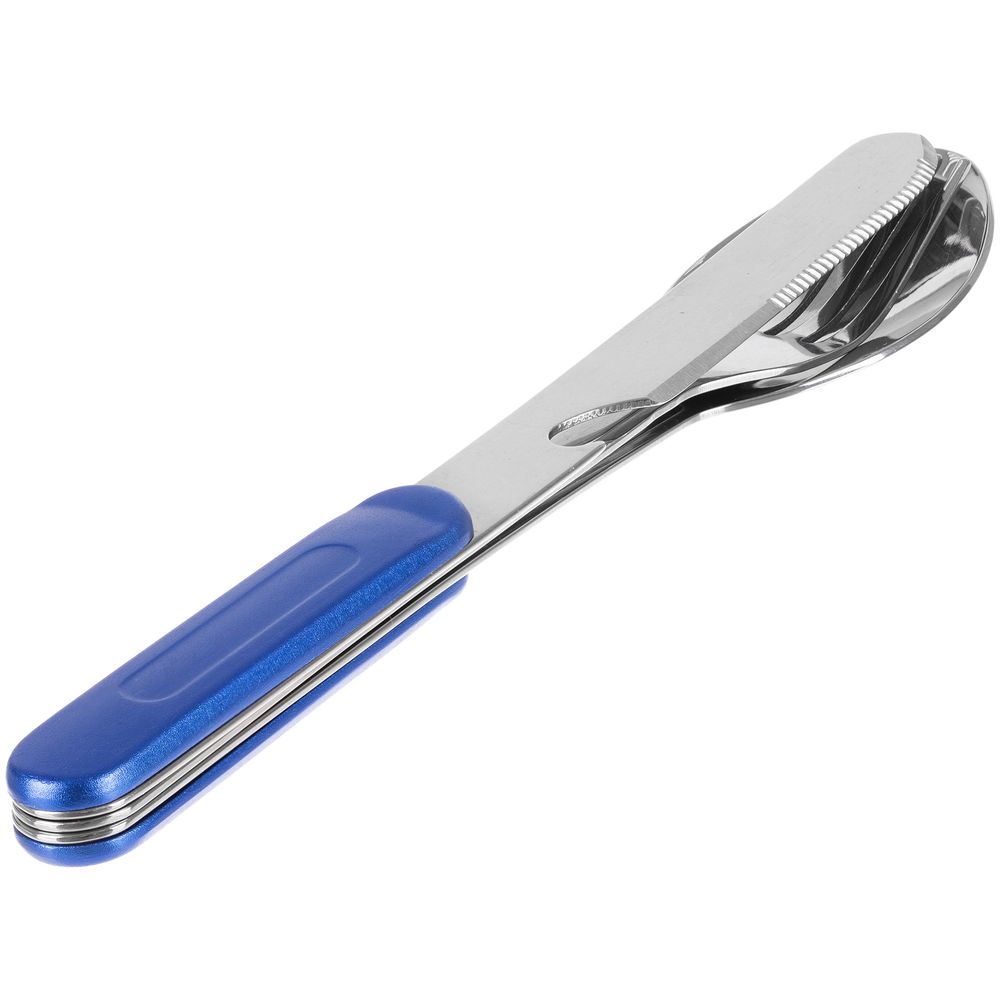 Набор походных столовых приборов Campsite, синий — изображение 2