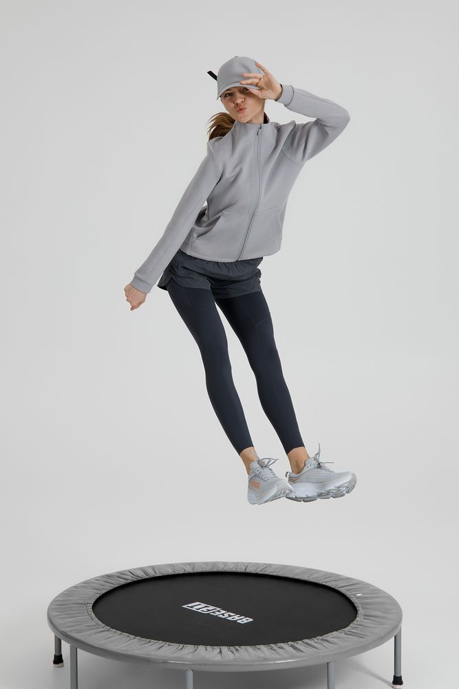 Бейсболка Kosmos, серая — изображение 14