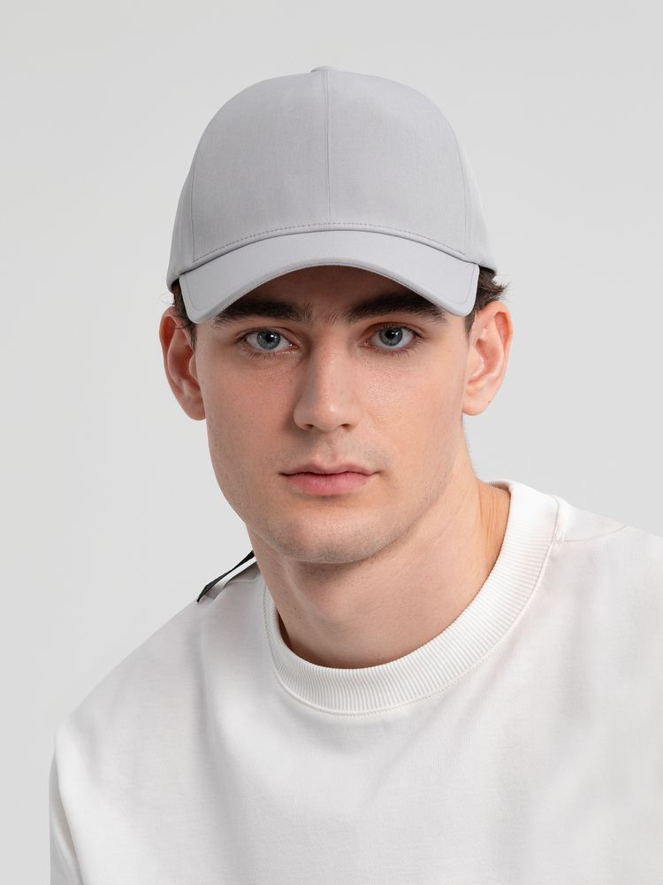 Бейсболка Kosmos, серая — изображение 9