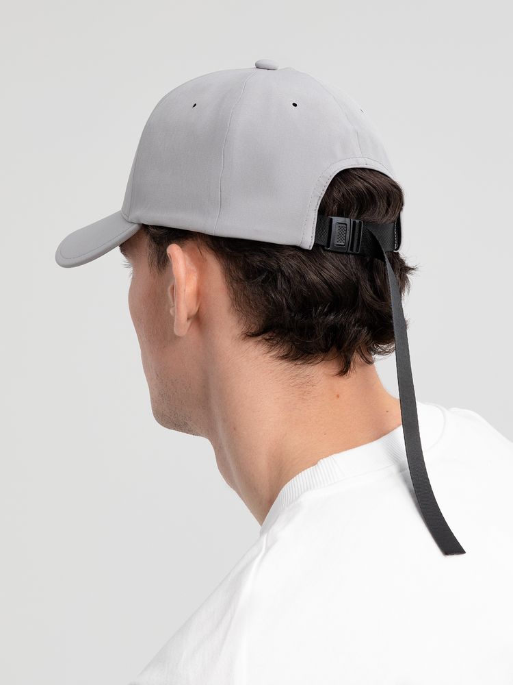Бейсболка Kosmos, серая — изображение 10