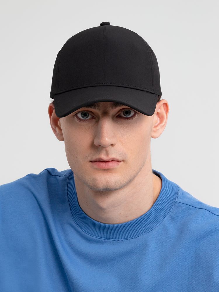 Бейсболка Kosmos, черная — изображение 2