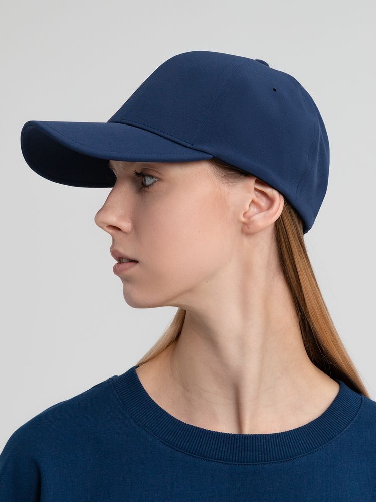 Бейсболка Kosmos, темно-синяя — изображение 8