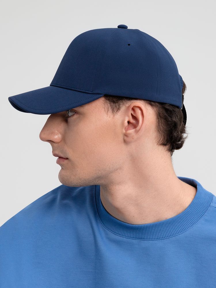 Бейсболка Kosmos, темно-синяя — изображение 9