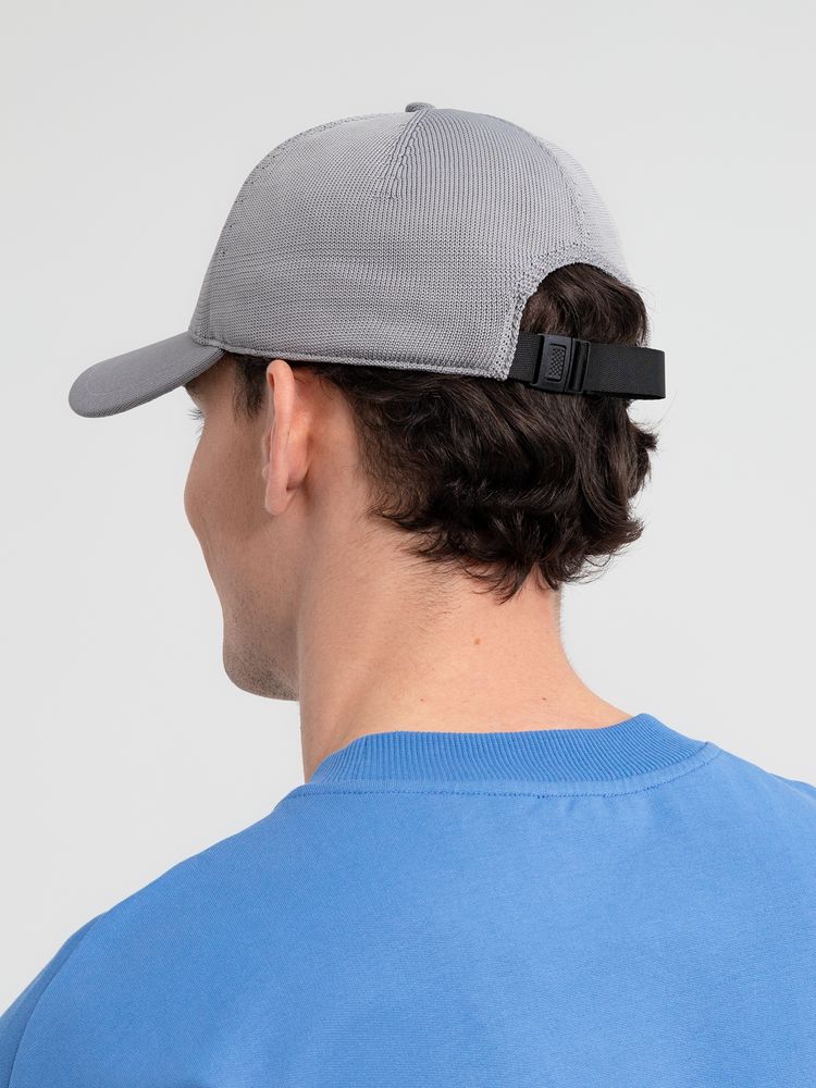 Бейсболка Dogoni, серая — изображение 7