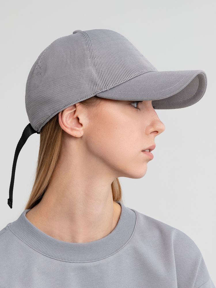 Бейсболка Dogoni, серая — изображение 8