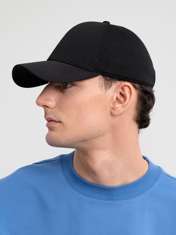 Бейсболка Dogoni, черная — изображение 7