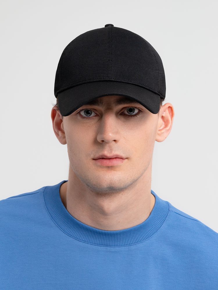 Бейсболка Dogoni, черная — изображение 8