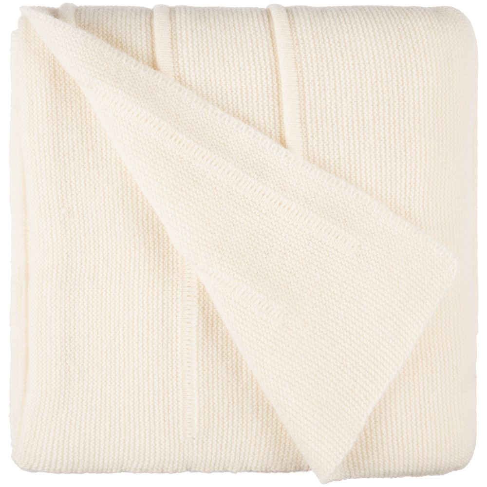 Плед Nessona Alpaca, белый (ванильный) — изображение 4