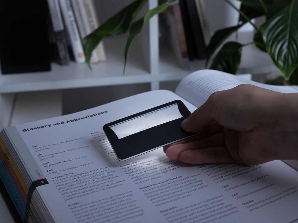 Лупа Visionary с подсветкой, черная — изображение 8