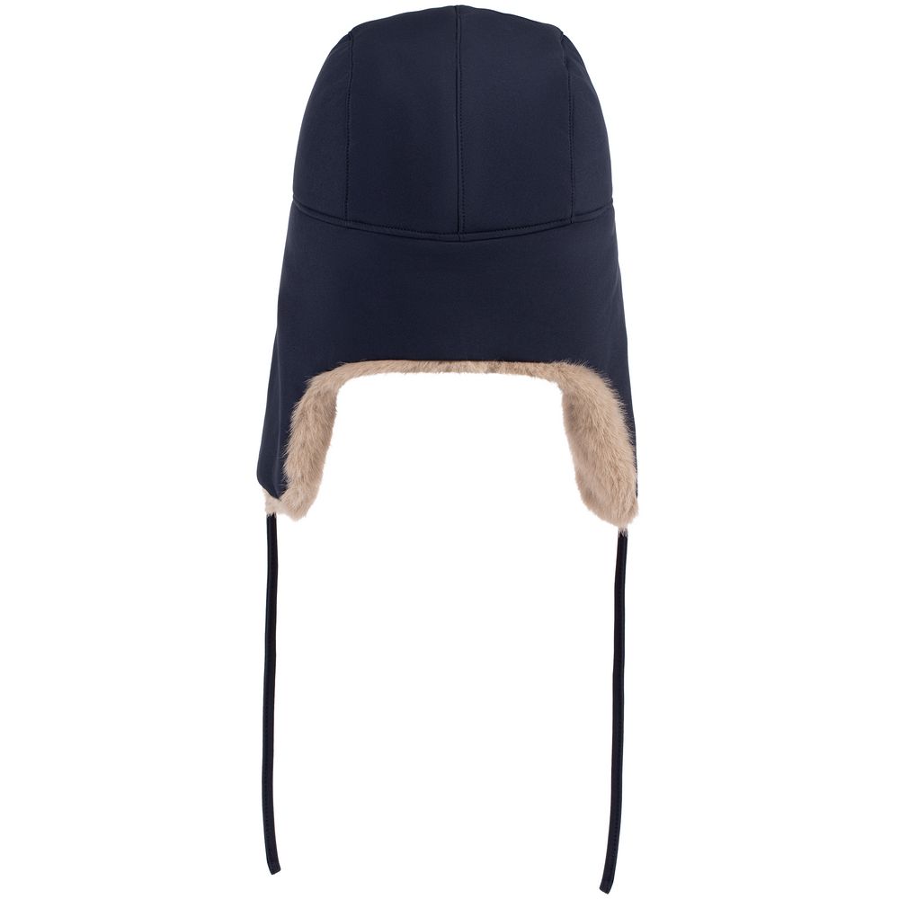 Шапка-ушанка Wasa, темно-синяя — изображение 4