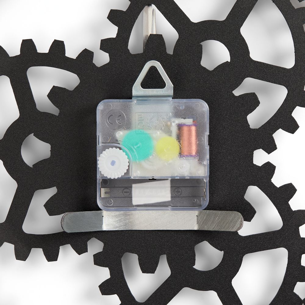 Часы «Ход времени», черные — изображение 5