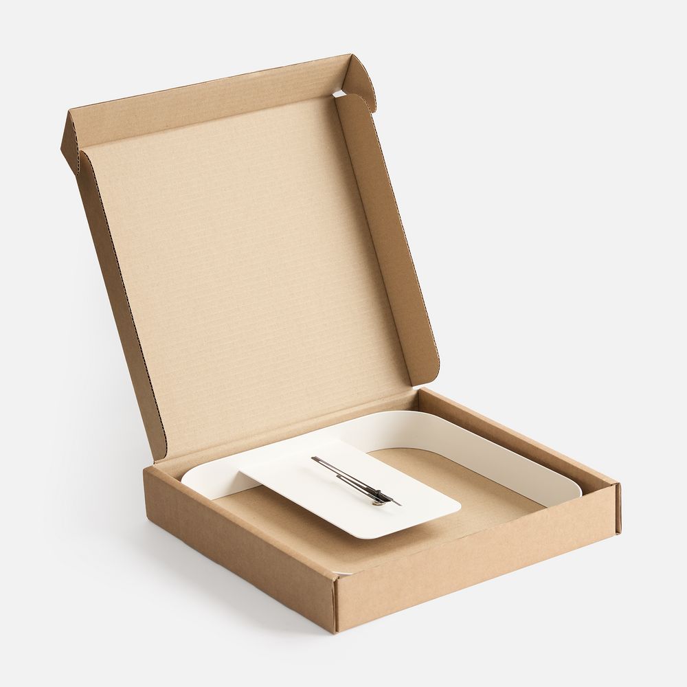 Часы Brevity, белые — изображение 7