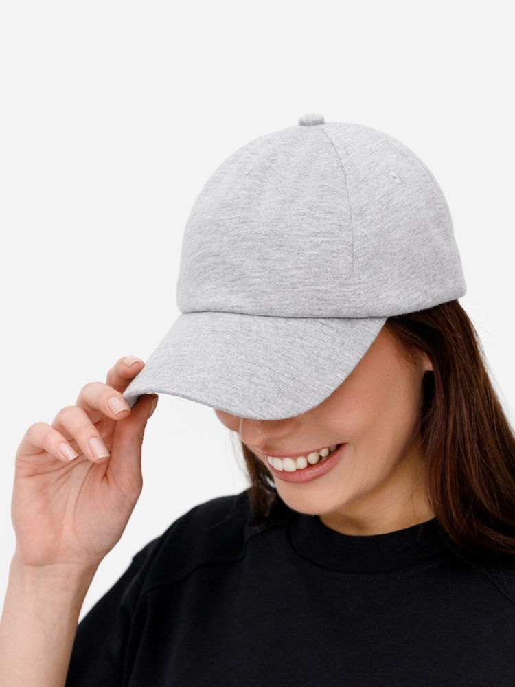 Бейсболка Shade Up, серый меланж — изображение 9