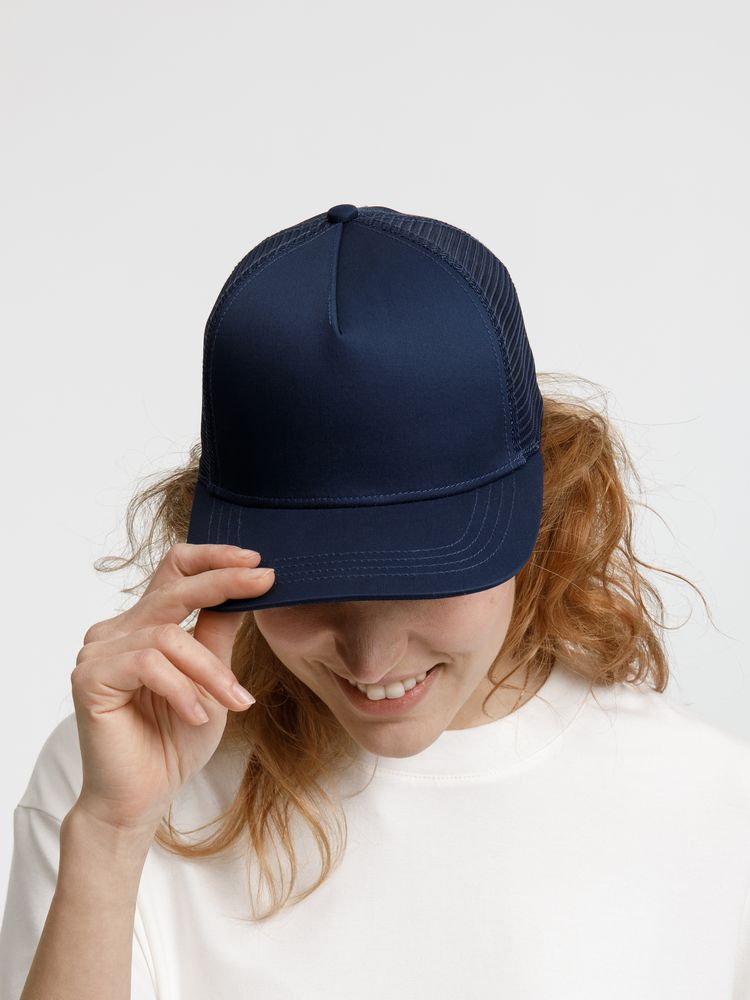 Бейсболка Seguro Air, темно-синяя — изображение 13