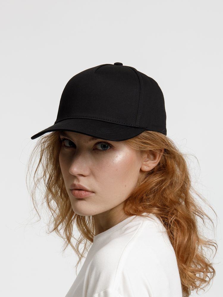 Бейсболка Seguro, черная — изображение 11