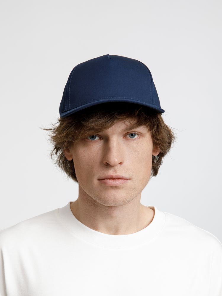 Бейсболка Seguro, темно-синяя — изображение 6