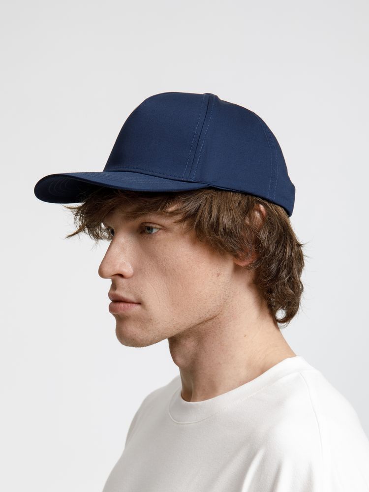 Бейсболка Seguro, темно-синяя — изображение 8