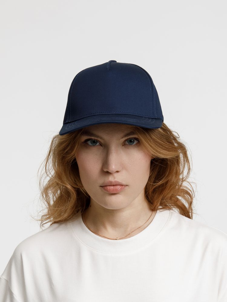 Бейсболка Seguro, темно-синяя — изображение 11